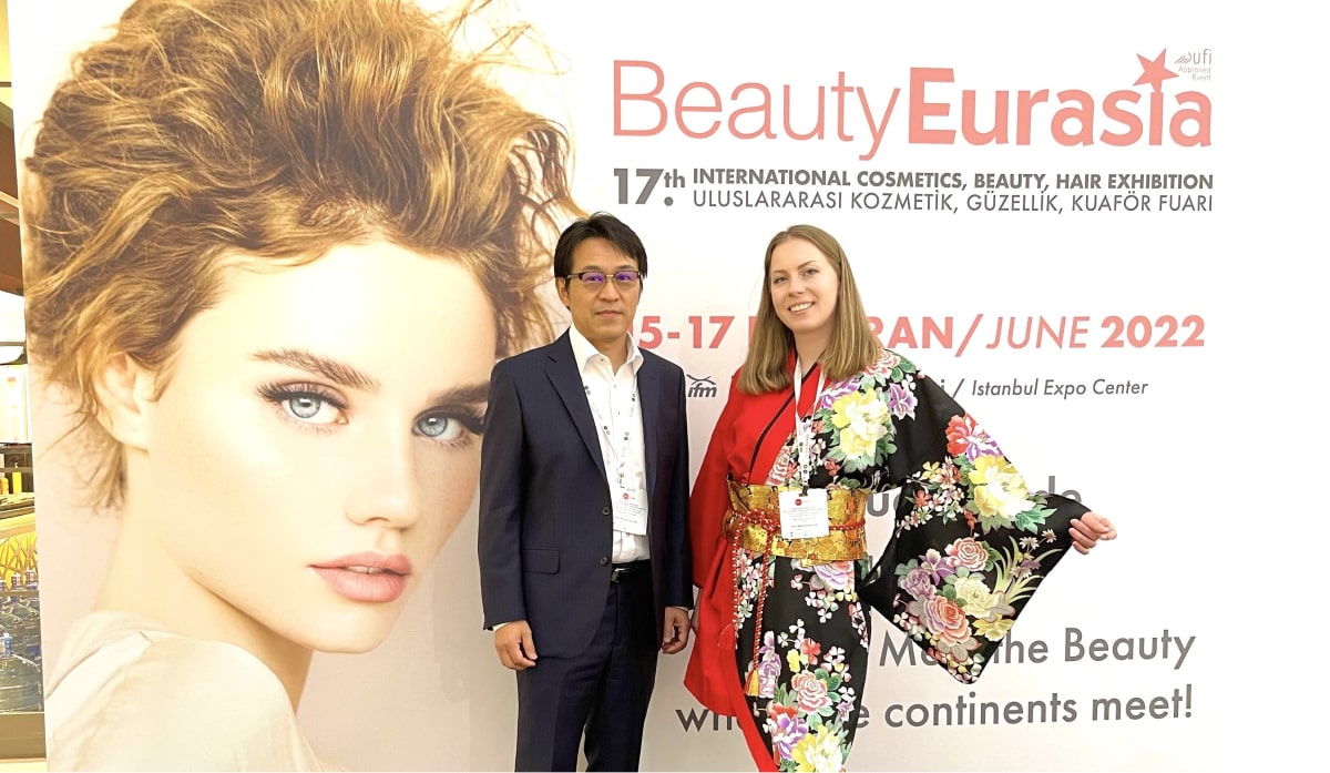 Yotsuba Japan at the Beauty Eurasia in Turkey 2022